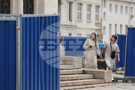 Ремонт - площад - Храм-паметник "Св. Александър Невски"