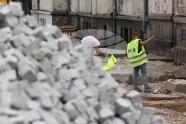 Ремонт - площад - Храм-паметник "Св. Александър Невски"