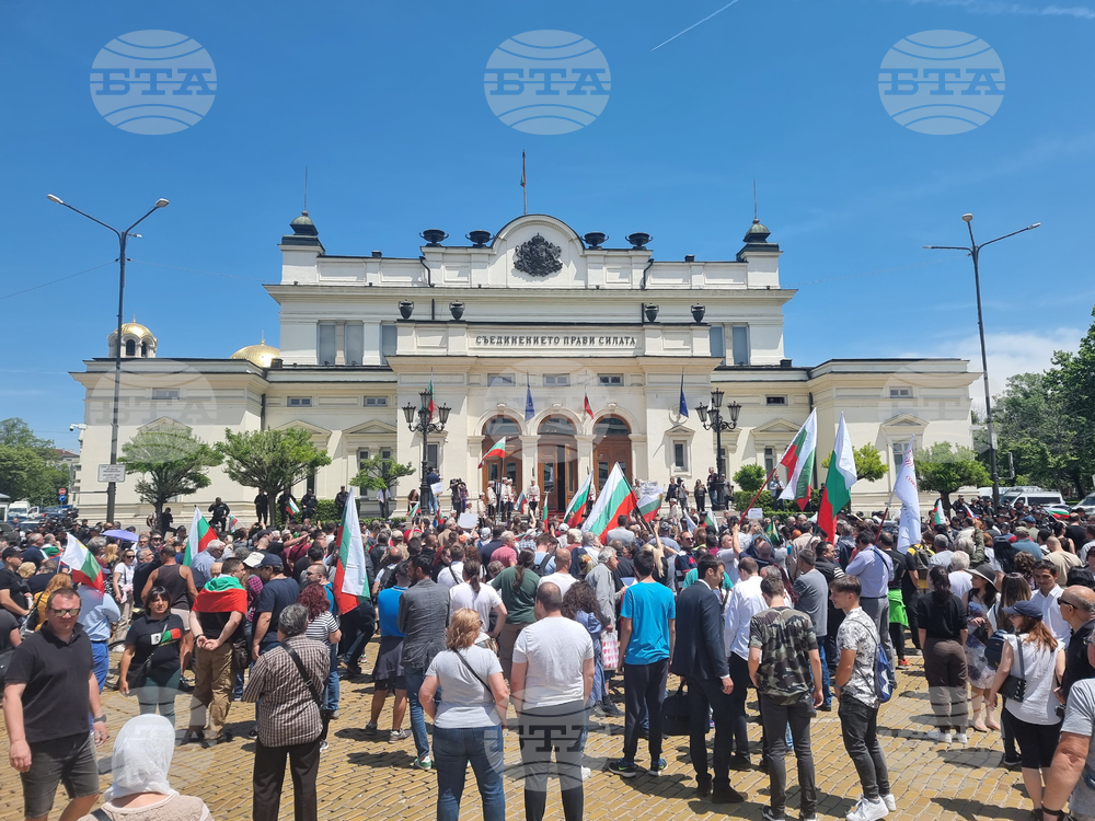 Citizens Protest Against Denkov-Gabriel Draft Cabinet