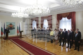 Румен Радев - служебен кабинет - среща