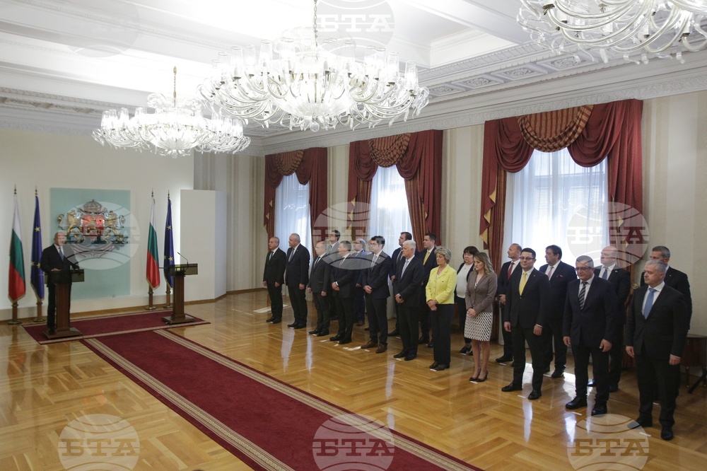 Румен Радев - служебен кабинет - среща