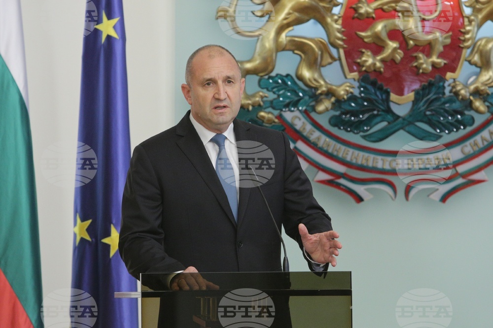 Румен Радев - служебен кабинет - среща