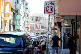 Бургас - улици - ограничение на скоростта