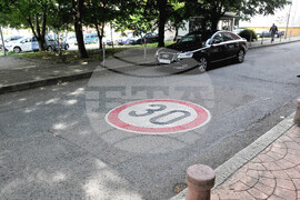 Бургас - улици - ограничение на скоростта