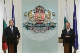 Румен Радев - служебен кабинет - среща