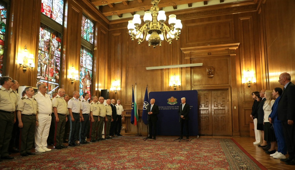 Министърът на отбраната Тодор Тагарев встъпи в длъжност