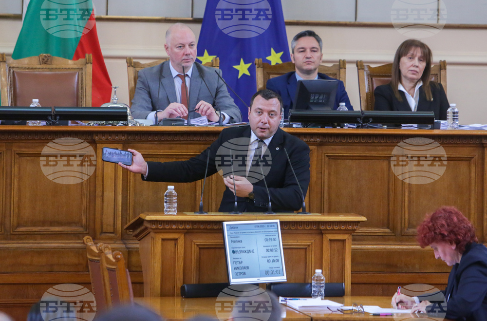 Парламент - заседание - Петър Петров