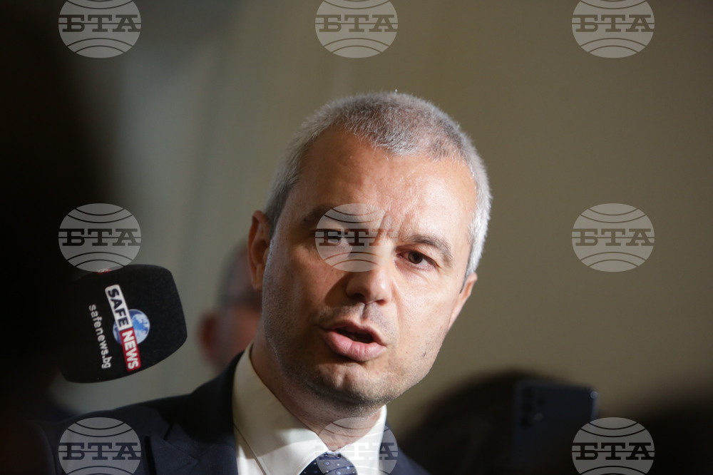 Парламент - Костадин Костадинов - брифинг