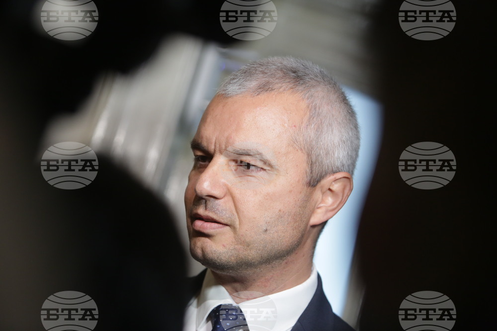 Парламент - Костадин Костадинов - брифинг