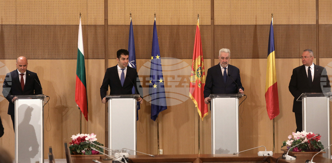 Кирил Петков - държави членки на НАТО - Югоизточна Европа - брифинг