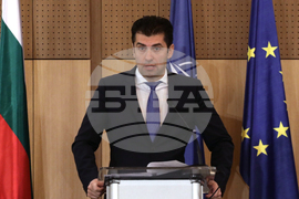 Кирил Петков - брифинг