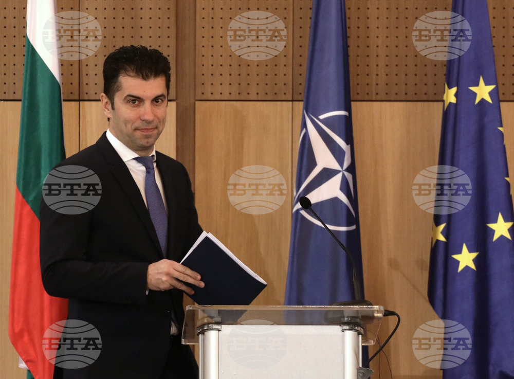 PM Petkov Confers with Visiting EU Commissioner Oliver Varhelyi