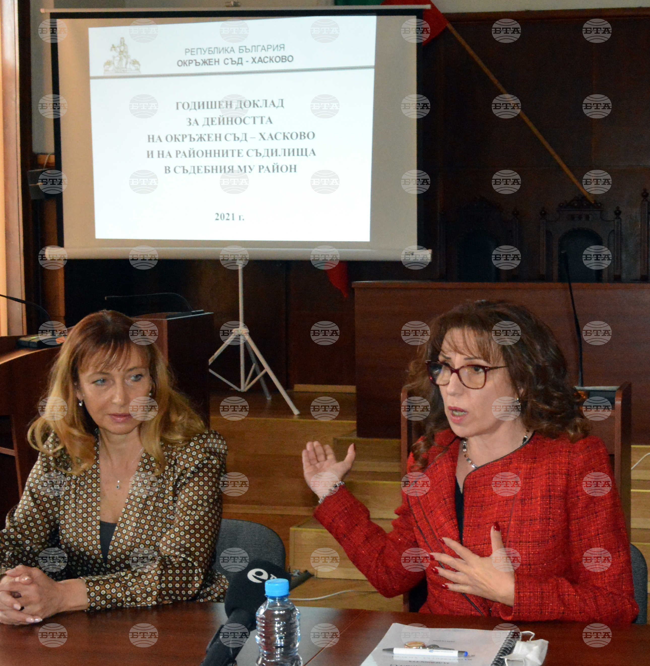 Хасково - окръжен съд - отчет