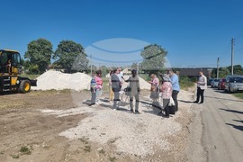 Добрич - квартал "Рилци" - канализация - първа копка