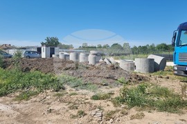 Добрич - квартал "Рилци" - канализация - първа копка