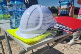 Добрич - квартал "Рилци" - канализация - първа копка