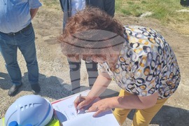 Добрич - квартал "Рилци" - канализация - първа копка