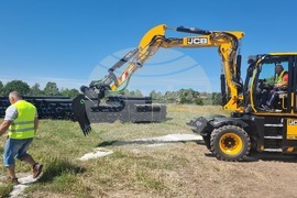 Добрич - квартал "Рилци" - канализация - първа копка