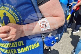 Румъния - здравни служители - протест