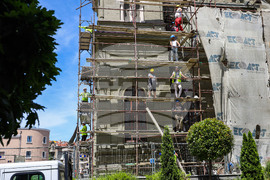 Бургас - храм „Св. св. Кирил и Методий“ - реставрация на фасада