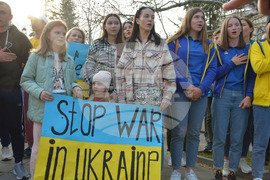 Русе – Украйна – подкрепа – мирно шествие