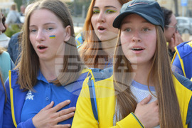 Русе – Украйна – подкрепа – мирно шествие