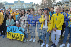 Русе – Украйна – подкрепа – мирно шествие