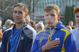 Русе – Украйна – подкрепа – мирно шествие