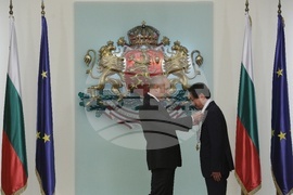 Румен Радев - Ли Хо-шик - орден "Мадарски конник"