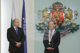 Румен Радев - Ли Хо-шик - орден "Мадарски конник"