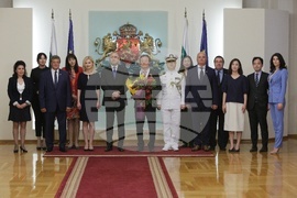 Румен Радев - Ли Хо-шик - орден "Мадарски конник"