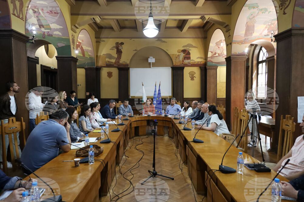 Бургас - Областна управа - брифинг