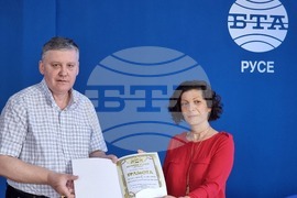 Национален пресклуб на БТА Русе - Международен ден на архивите - грамоти