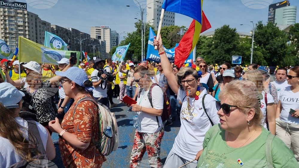 Нов протест на учителите се провежда в Букурещ
