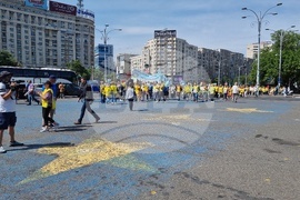 Румъния - учители - протест