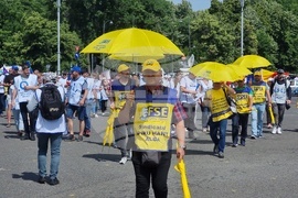 Румъния - учители - протест