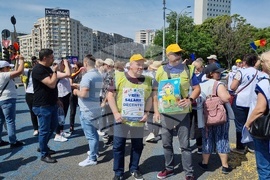 Румъния - учители - протест