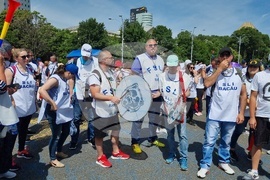 Румъния - учители - протест