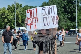 Румъния - учители - протест