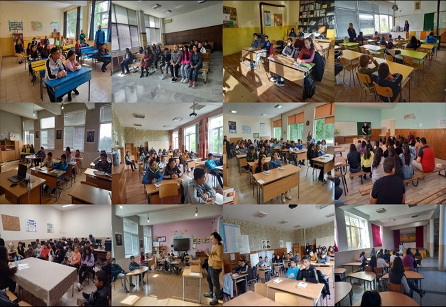 Ученици от община Добричка преминаха обучение, организирано от Окръжния съд