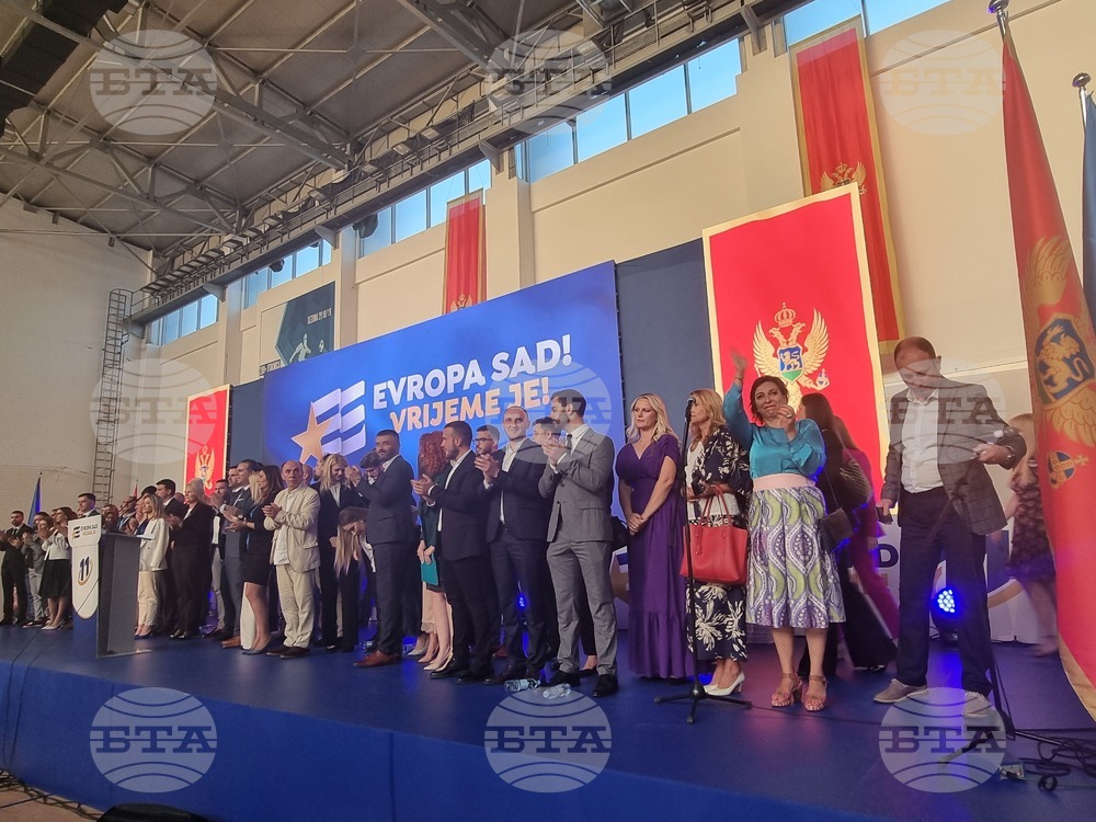 Черна гора - "Европа сега" - заключителен митинг