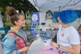 Румъния - изложение - цветя