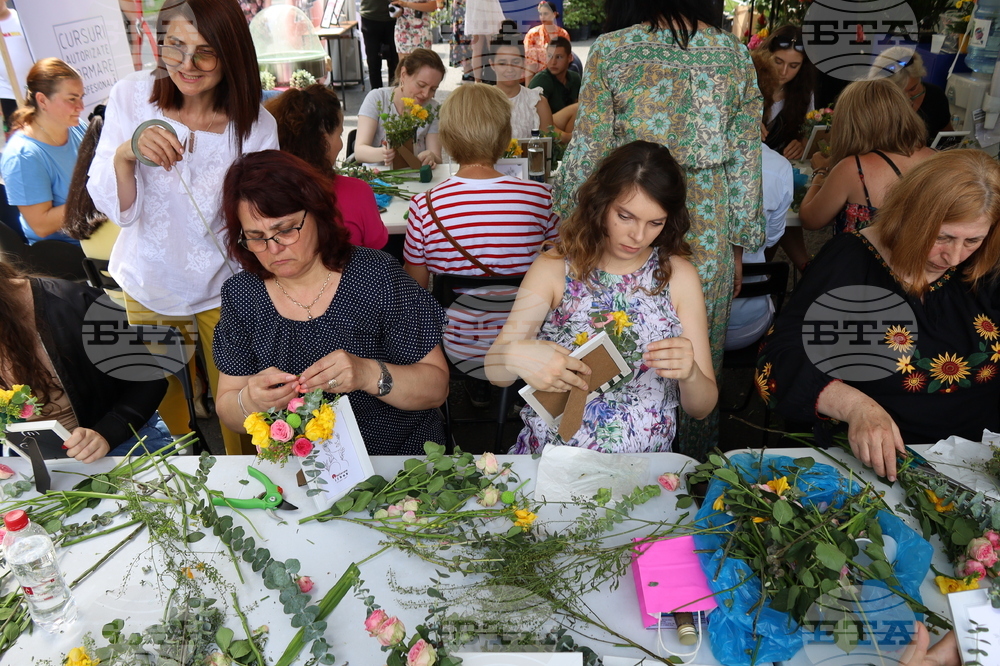 Румъния - изложение - цветя