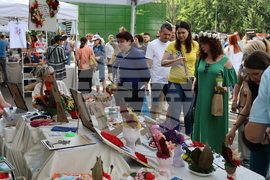 Румъния - изложение - цветя