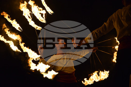 Сандански - земеделски форум - Театър на огъня и сенките "Fireter"