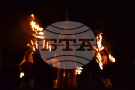 Сандански - земеделски форум - Театър на огъня и сенките "Fireter"