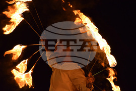 Сандански - земеделски форум - Театър на огъня и сенките "Fireter"