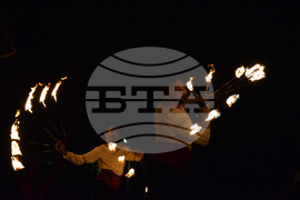 Сандански - земеделски форум - Театър на огъня и сенките "Fireter"