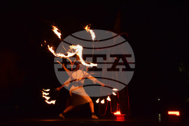 Сандански - земеделски форум - Театър на огъня и сенките "Fireter"