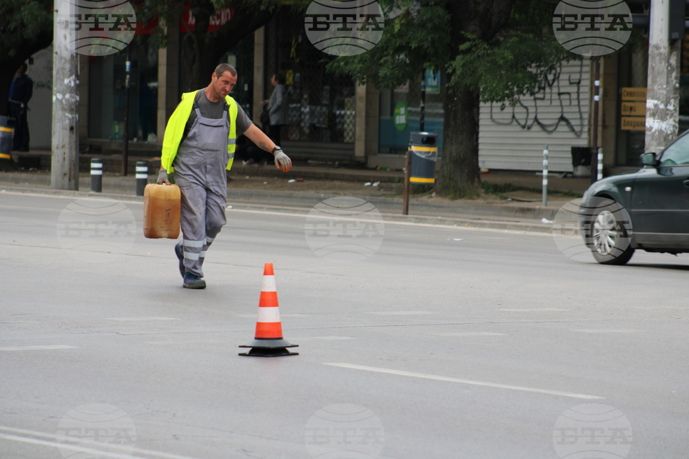 Булевард "Сливница" - предпазни мантинели